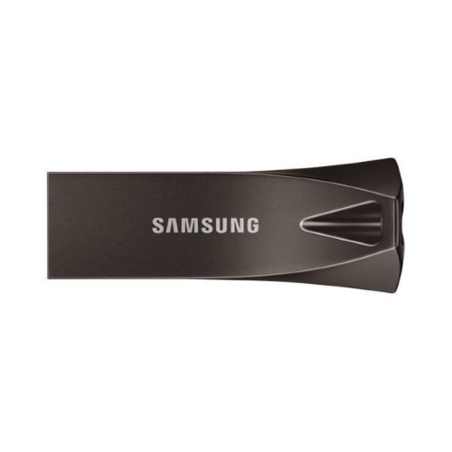 SAMSUNG CHIAVETTA BAR PLUS USB 256GB USB 3.1 GEN1 TYPE-A VELOCITÀ DI LETTURA FINO A 400 MB/S GRIGIO TITANIUM